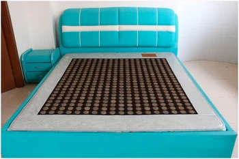 

2016 beat seller Jade Germanium Stone Mattress Jade Health Care Physical Therapy Mat Tourmaline Heat Mattress Size 1.2*1.9M
