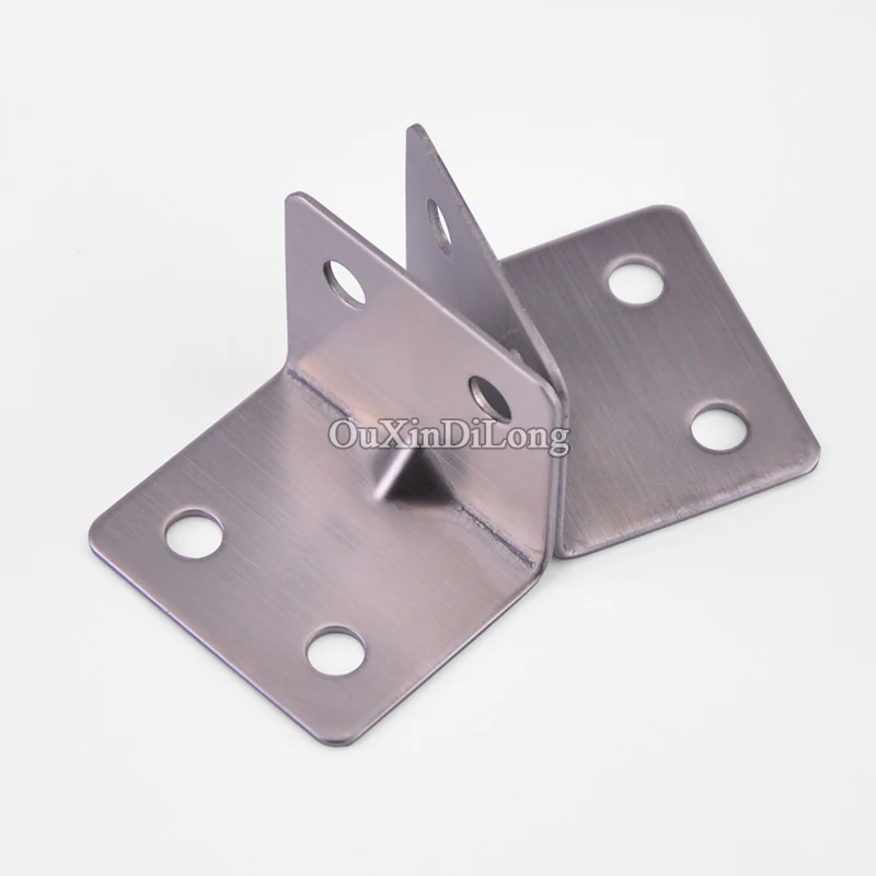 Wholesale 200PCS/lot Stainless Steel / Iron Corner Brackets Furniture