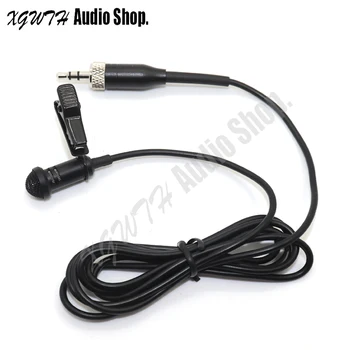 

Tie Clips Lavalier Lapel Microphone Condenser Unidirectional Super Cardioid Mic For Sennheiser Wireless Design with Clip & Cap