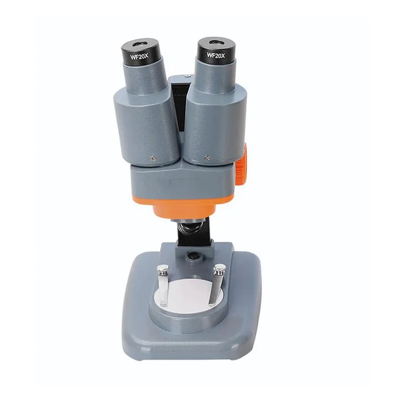 

20X-40X Binocular Stereo Microscope Top LED PCB Solder Mineral Specimen Watch Kids Student Science Education Phone Repair Tool