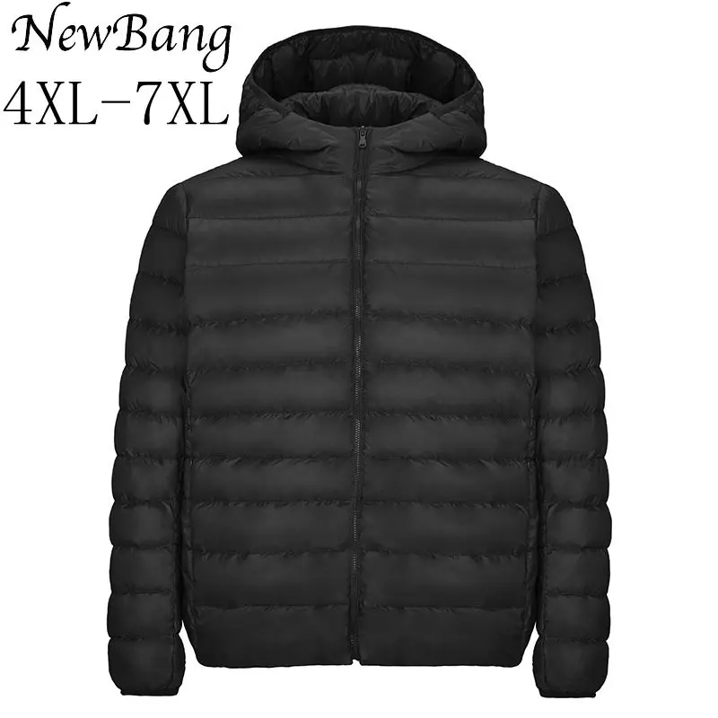 

NewBang 5XL 6XL 7XL Women Ultra Light Down Jacket Plus Autumn Winter Windbreaker Down Coat Womens Overcoat Feather Jacket Women