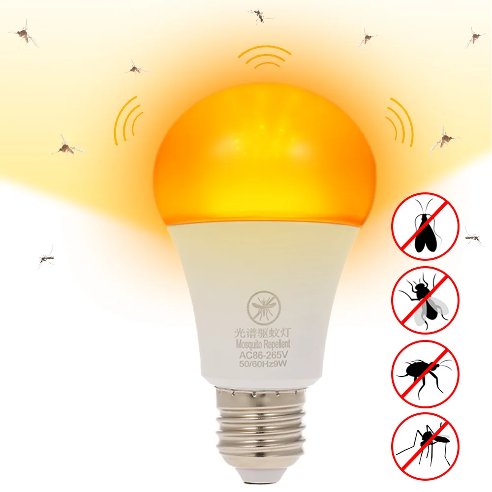 

2 In 1 Led Mosquito Killer Lamp Electric Trap Anti Mosquito Killer Light Lamp Bulb Bug Insect Killer Baby Night Pest Repeller