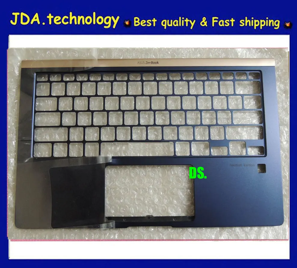 

Wellendorff New/Org palmrest top case C cover for ASUS UX433 UX433F UX433FN palmrest keyboard bezel upper cover,blue
