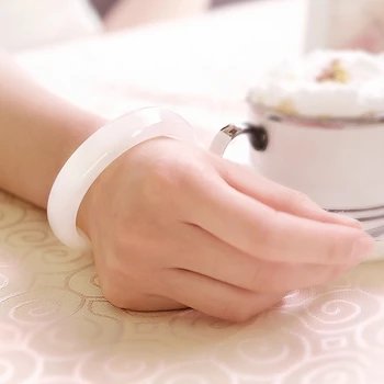 

can select size Jewelry Sugar-class Afghan stone white bracelet female A goods with natural certificate