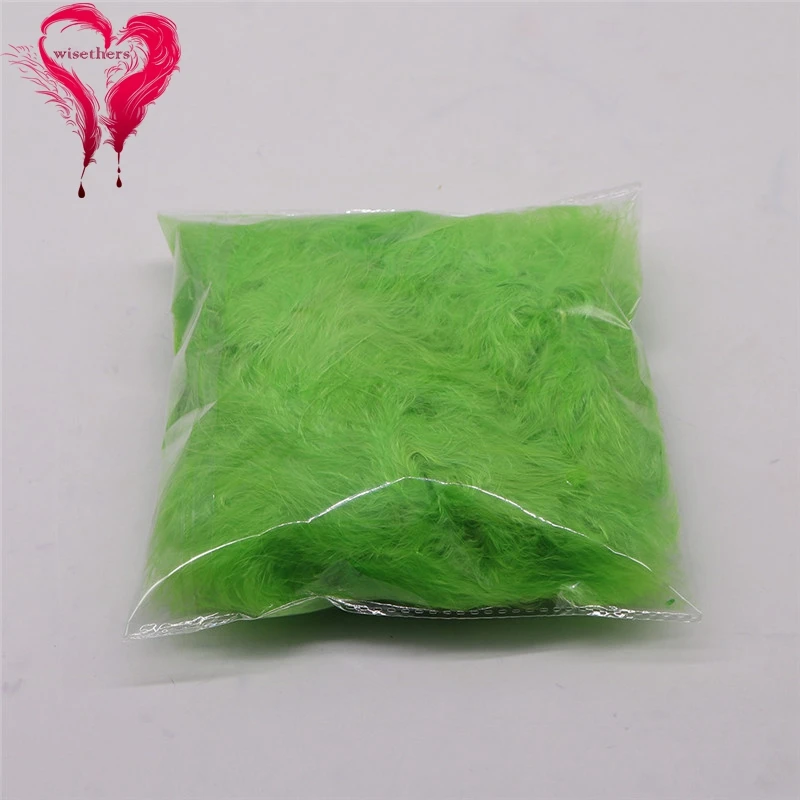 green marabou feather boa 4