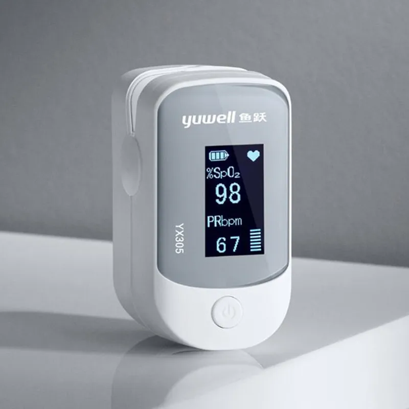 

Xiaomi original Yuwell YX305 Oximeter Digital Fingertip Pulse Care with OLED Screen High-speed Sensor Auto Power Off for Family