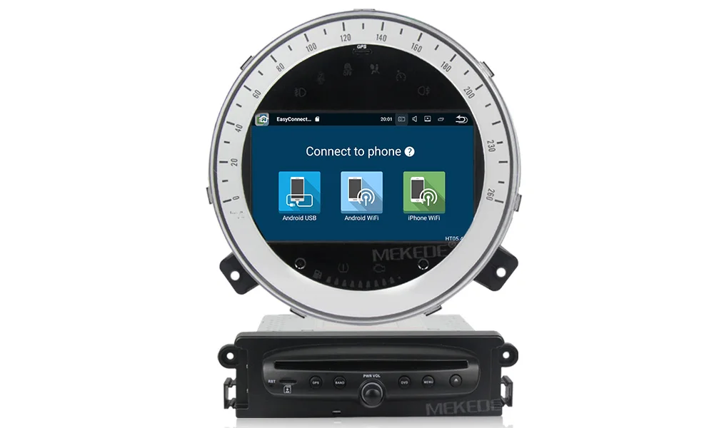 Подходит для BMW Mini Cooper 2006-2013 Автомобильный gps dvd радио плеер с android 8 canbus USB carplay BT gps Навигация