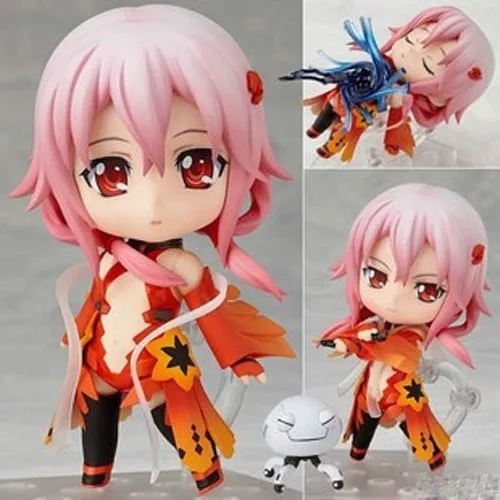 10cm-Japanese-Anime-Figure-Cute-Nendoroid-Model-Guilty-Crown-240-Yuzuriha-Inori-Decoration-Doll-PVC-Action