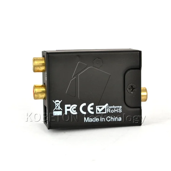 Аналого цифровой конвертер Kebidu ADC оптический коаксиальный RCA Toslink аудио адаптер