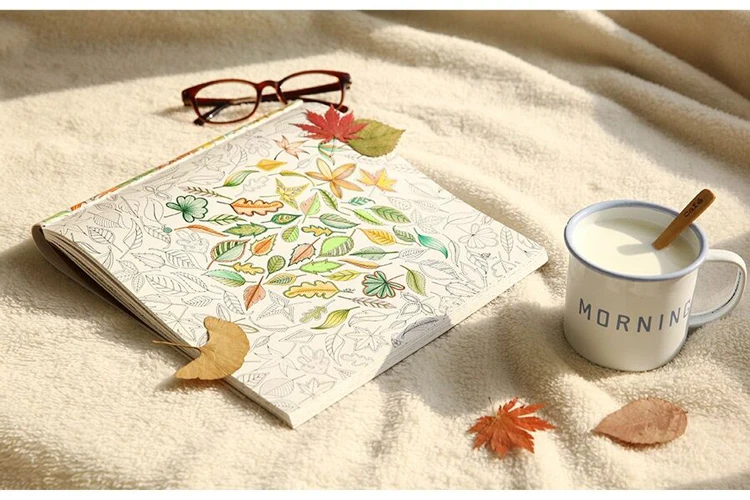 Secret Garden Coloring BookAn Inky Treasure Huntcoloring Books For Adults Relieve Stress Kill Time Book In From Office