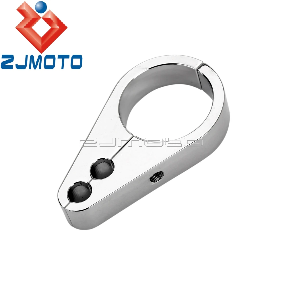Cafe Racer хром 1 1/4 &quotтрос сцепления Тормозная Линия держатель дроссельной заслонки
