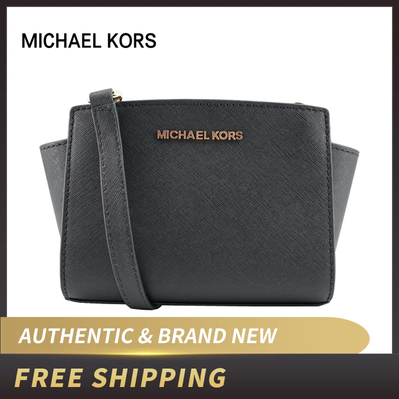 

Authentic Original & Brand new Michael Kors Selma Mini Leather Crossbody Bag Women Bag Womens' pouch 35H8GLMC0L/35H8SLMC0L