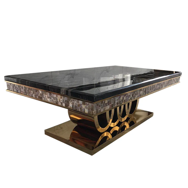 

European central table design luxury sizable coffee table