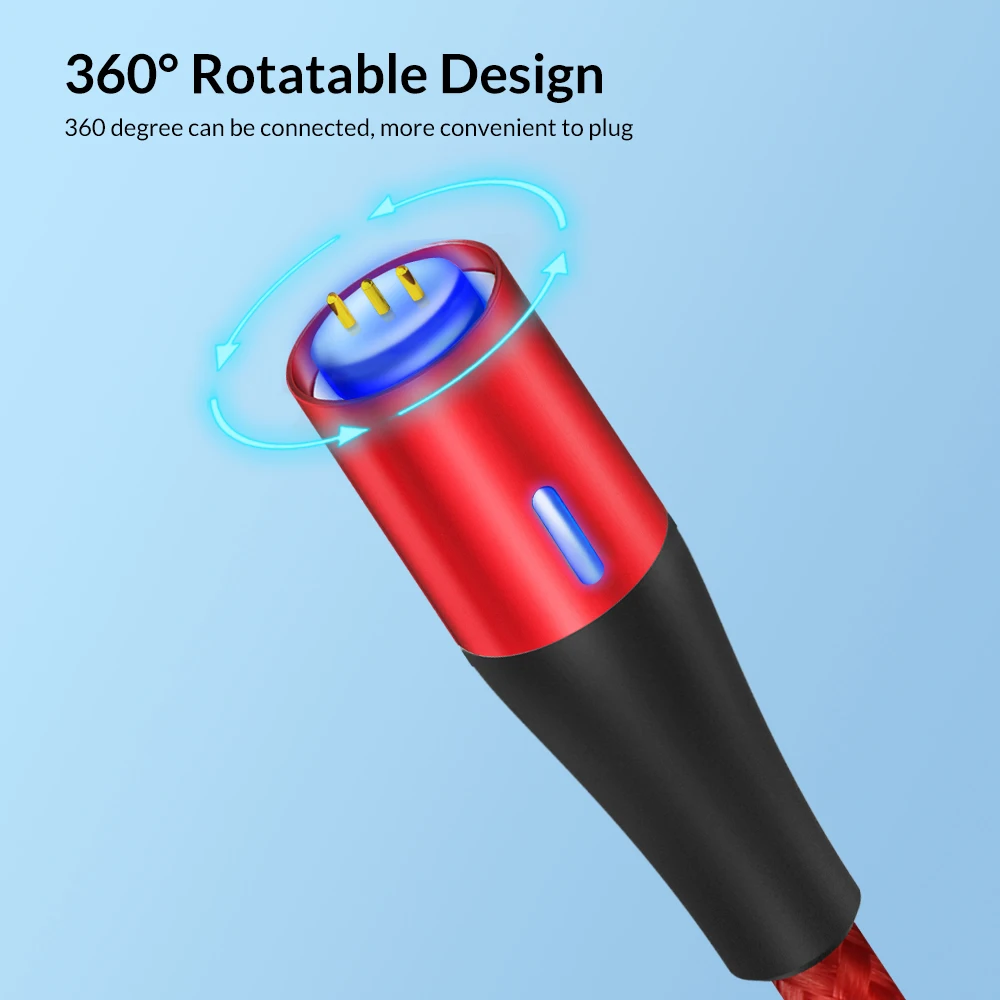 TOPK AM60 3A Magnetic USB Cable Fast Charging Micro USB Type C Cable for xiaomi redmi note 7 samsung s9 huawei for iPhone Xs Max TOPK AM60 3A Magnetic USB Cable Fast Charging Micro USB Type C Cable for xiaomi redmi note 7 samsung s9 huawei for iPhone Xs Max