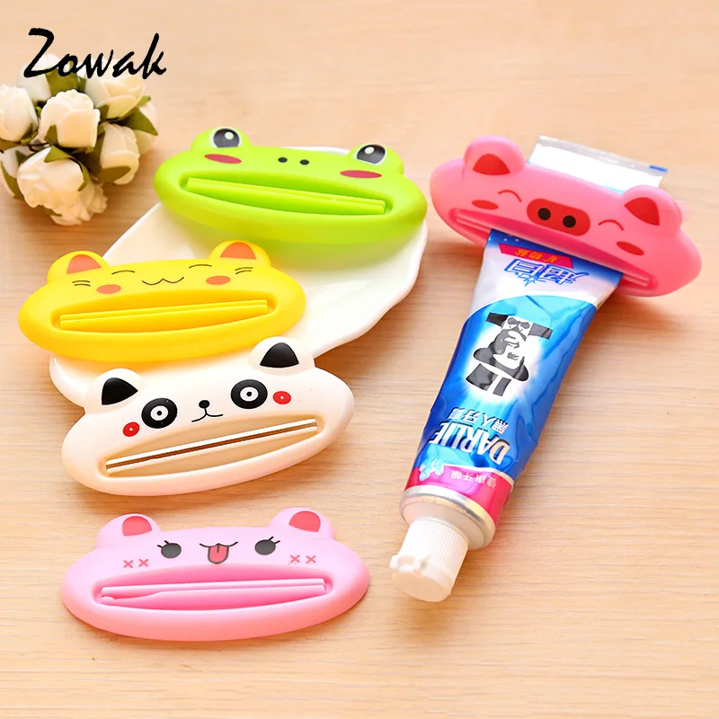 

Animal Toothpaste Squeezing Clip Holder Paste Design Bathroom Set Dispenser Tooth Paste Squeezer Tube Partner holder Home Tooth
