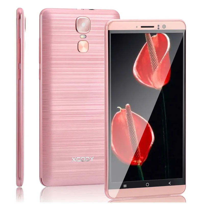XGODY Smartphone 6,0 pulgadas Quad Core Dual tarjetas SIM 1 GB de RAM + 8 GB ROM Android 5,1 MTK6580 WCDMA 3G desbloqueado teléfonos celulares