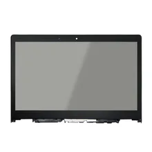 NV140FHM-A10 LCD Display Screen Assembly + Touch Glass Digitizer with Frame For Lenovo YOGA 3 14 80JH 80QD Yoga 700-14ISK