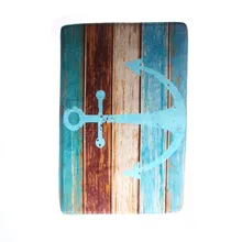 Бытовой Противоскользящий коврик для ванной морской якорь деревенский ковер сильные водопоглощающие Wood-3D коврики для ванной комнаты для кухни