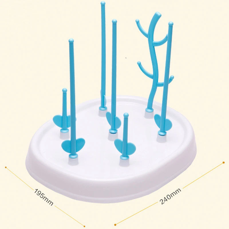 11,11 сушилка для детских бутылочек, детская бутылочка для кормления, чистящая сушилка, полка для хранения, полка для сосок, Детская соска, держатель для чашки для кормления - Цвет: two