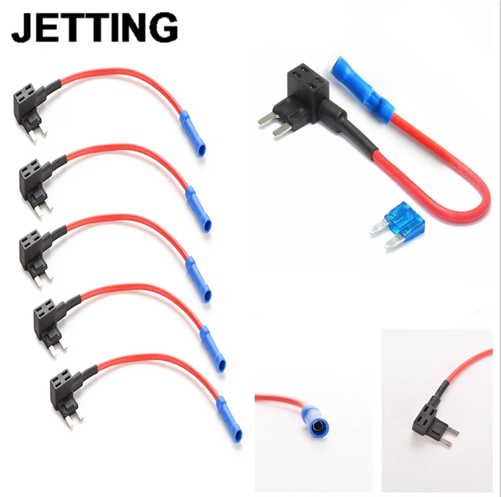 Mini Micro Blade Fuse Boxes Holder High Quality ATO ATC Piggy Back Fuses Tap