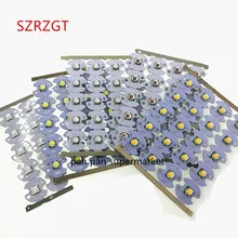 CREE XML светодиодный Диод T6 10 Вт белый теплый белый фонарик чип желтый 5050 красный зеленый синий УФ высокой мощности Светодиодный излучатель