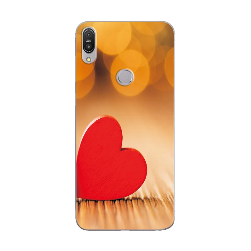 W50 Милый модный чехол для телефона для Asus Zenfone ZB601KL, задняя крышка с животными, сердечками Для Zenfone Max Pro M1 ZB602KL, чехол-бампер - Цвет: W50
