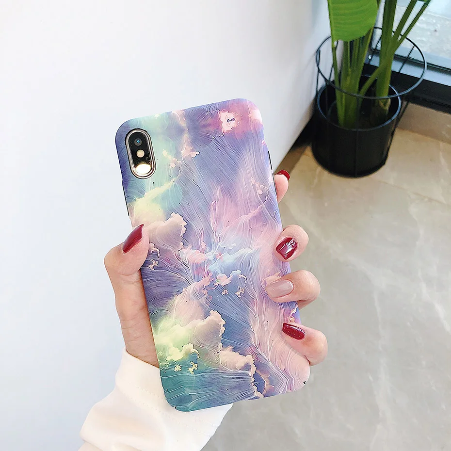 MOUSEMI Luxury Case For iPhone 8 Case Flower For Apple 8 Plus Girls Phone Cases Cute Pink 7 6 X Xs Max Xr Case For iPhone 8 Case (8)