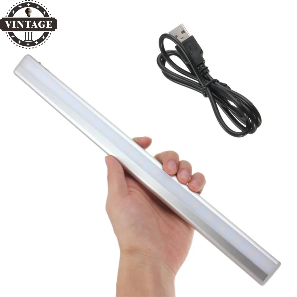 

Lightinbox Stick-on Anywhere 20-LED USB Charging Wireless Pir Motion Sensing light Wardrobe Closet Under Cabinet Night Stairs