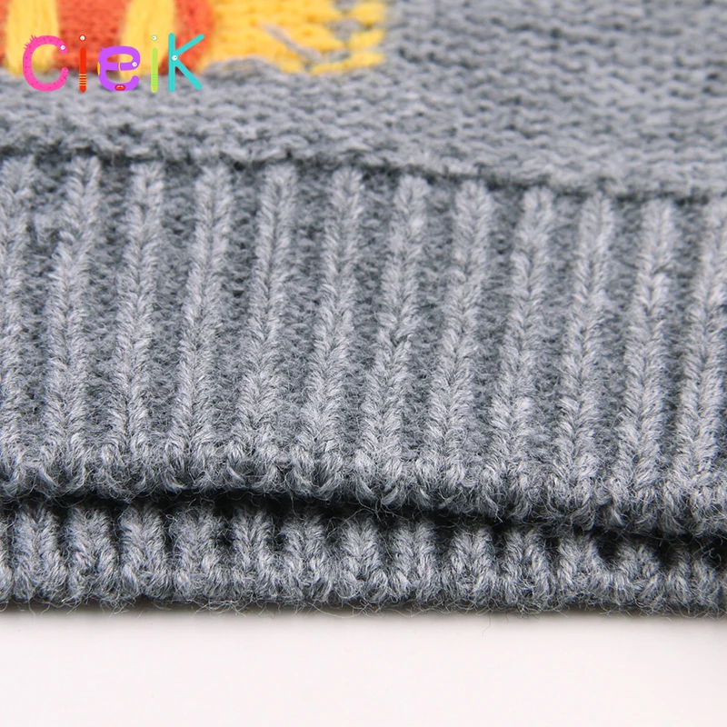CieiK Knitted Baby Sweater Cartoon Lion Girl Winter Photography Clothes Spring Newborn Boys Kleding Cardigan Child meisje Kids  (16)