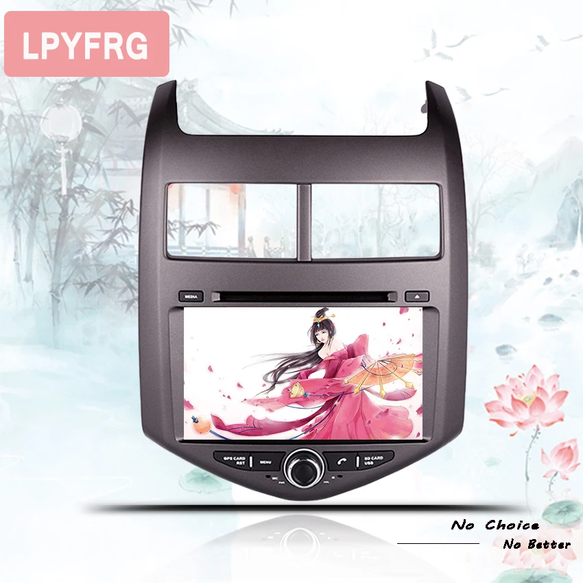 Cheap 8 inch screen Android 9.0 Car GPS Navigation Car DVD Player For Chevrolet Chevy Aveo 2011 2012 2013 -2018 stereo unit multimedia 2