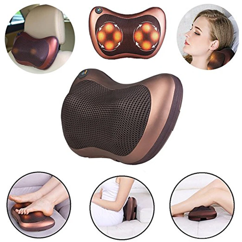 8 Ball Multifunctional Car/Office Chair Massage Pillow Waist Neck
