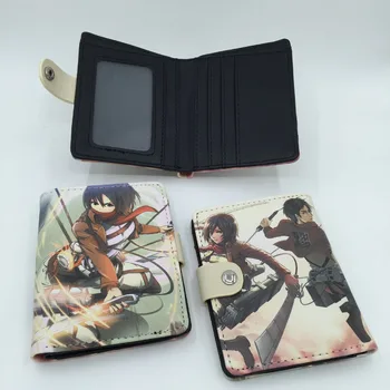 

Anime Attack On Titan Synthetic Leather Exquisite Wallet Short Purse
