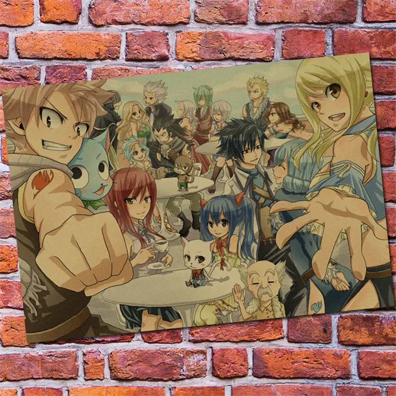 Great Fairy Tail Poster Wall
