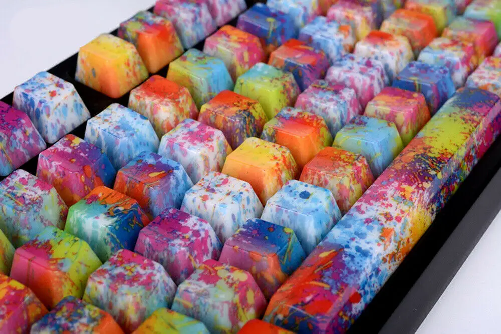 

Colourful Handmade OEM Height Backlit Keycap Keycaps Key Cap for Cherry MX Mechanical Keyboard