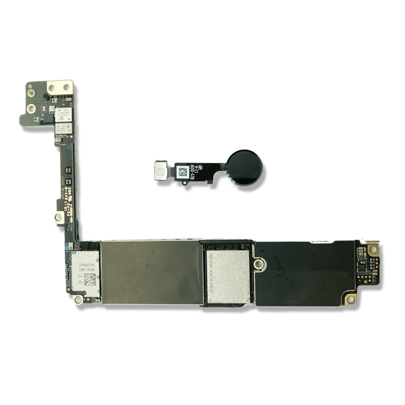 32GB 128GB 256GB original motherboard For iPhone 7 Plus 5.5 inch with fingerprint with Touch ID unlocked logic board iphone motherboard mobile motherboard cell phone parts
