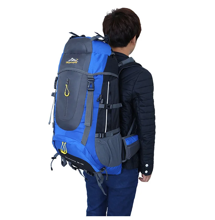 Многофункциональный 70L походный рюкзак большой емкости походный рюкзак для альпинизма водонепроницаемый альпинизма дорожные сумки