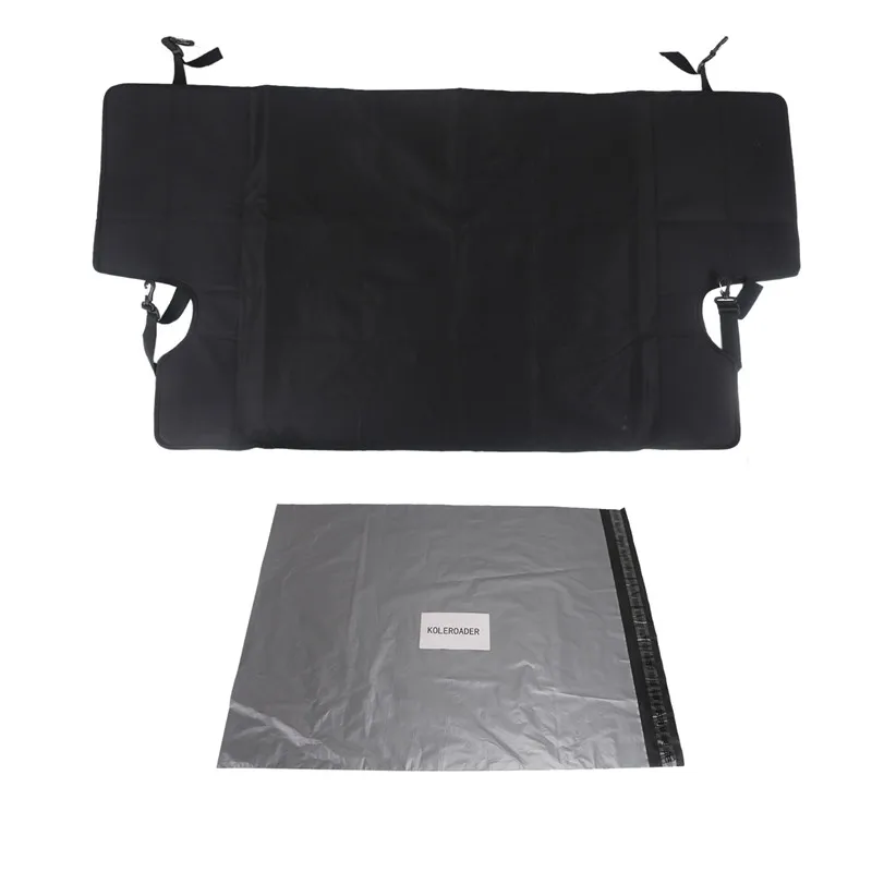 Black Oxford Cloth Car Rear Trunk Security Shield Cargo Cover Luggage Shade Covers For Jeep Wrangler JK 4 Door 2007-2017 KOLEROADER (7)