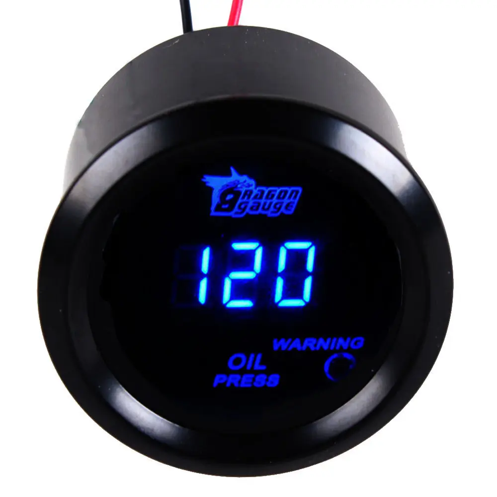 Автомобильный цифровой светодиодный Масляный Пресс EE support измеритель емкости 52