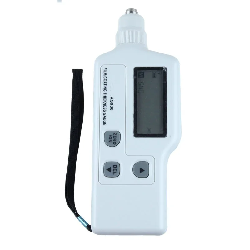 AS930 Film Coating Thickness Gauge Measuring Range 0 1800um Iron based / zinc coating