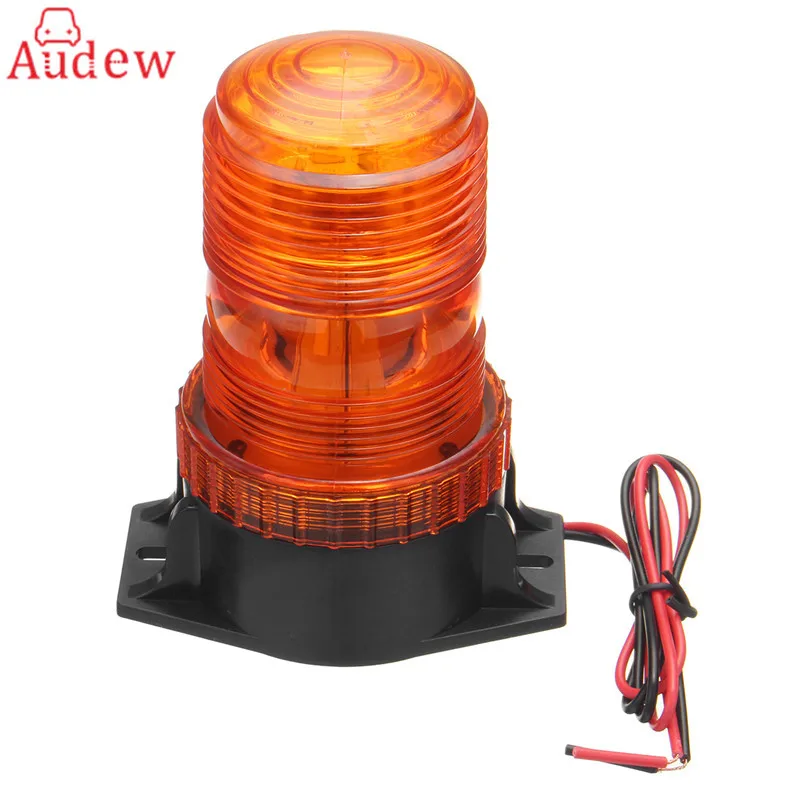 

12-30V 30LED Working Light Car Truck Warning Light Flash Beacon Strobe Emergency Lamp Amber Universal