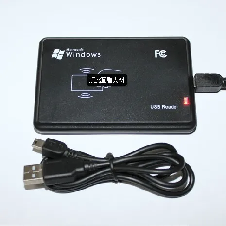 Фирменная Новинка USB читать 8 цифр RFID считыватель бесконтактные смарт-карты 125 кГц EM4100 reader