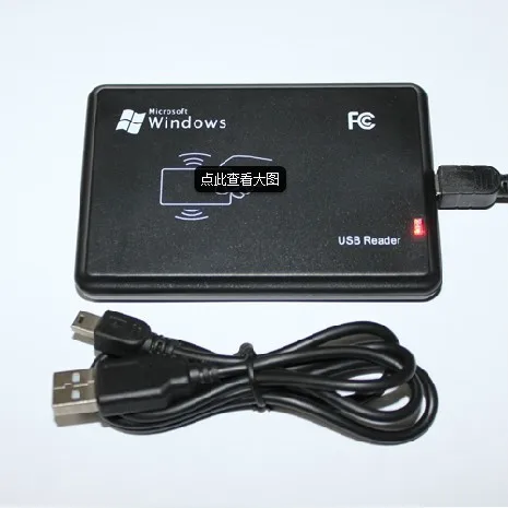 Brand New USB Read 8 digits RFID reader Contactless Proximity Smart Card 125KHZ EM4100 Reader new security black usb rfid id reader proximity smart 125khz em4100 card read free shipment
