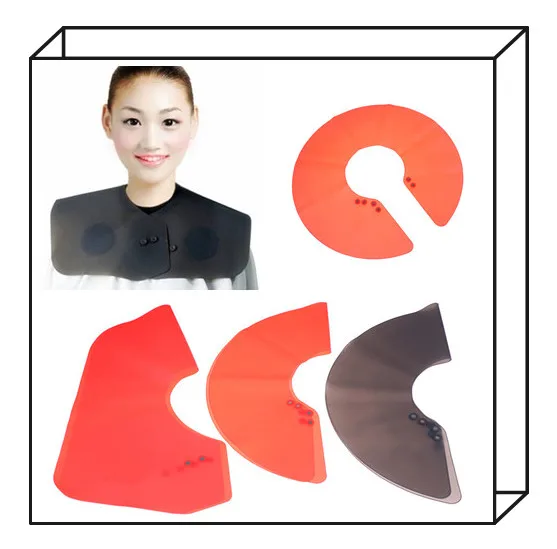 Hot Silicone Barber Cape Hair Cutting Cloth Wrap Collar Shield Waterproof Hair Coloring Haircut Neck Cape Cuttin Hair Accessory