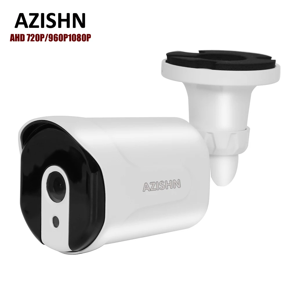 AZISHN CCTV AHD камера высокой четкости 5MP 1/2. 7 дюймов SC5239 металлический датчик IP66 6 шт. ИК светодиоды камеры видеонаблюдения IR Cut