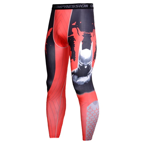 Лоскутные мужские легинсы для бега компрессионные штаны для йоги гимнастические упражнения фитнес Леггинсы быстросохнущая тренировочная спортивная одежда - Цвет: KC86