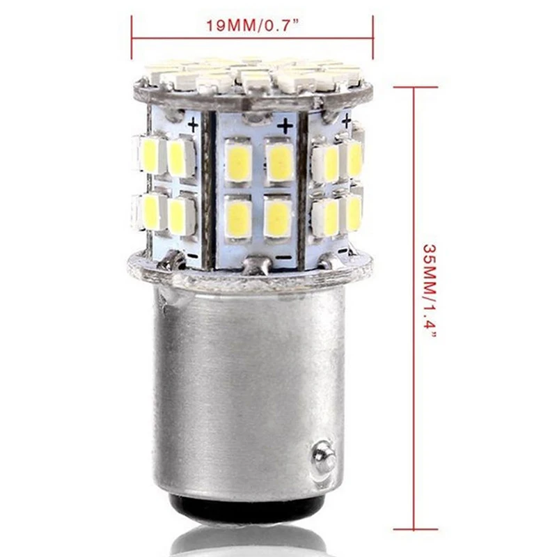 JX LCLYL 1 шт. 1157 BAY15D 1206 50LED автомобильные задние стоп сигнал заднего хода светильник