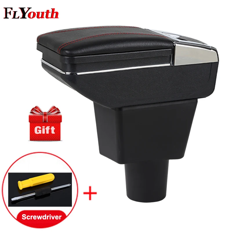 

Car Armrest Box For LADA XRAY 2015 2016 2017 2018 Central Store Content Box Products Interior Armrest Storage Car-Styling