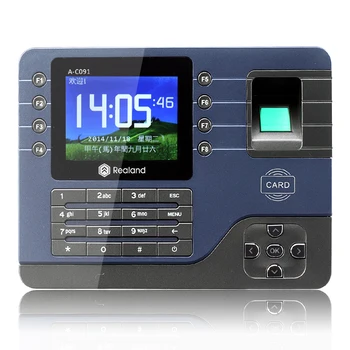 

TCP/IP Support Spanish Arabic Language TCP/IP Fingerprint Time attendance with 125Khz RFID Card Time Clock Terminal