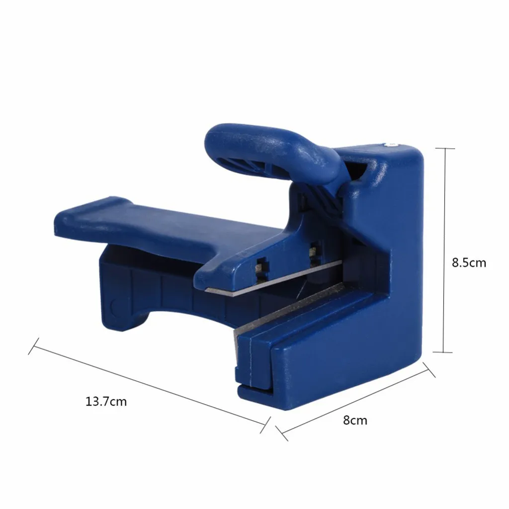 Деревообрабатывающие инструменты Ручка кромки триммер кромки резак для дерева пластик удобство ручные инструменты для вырезания края Триммер# es