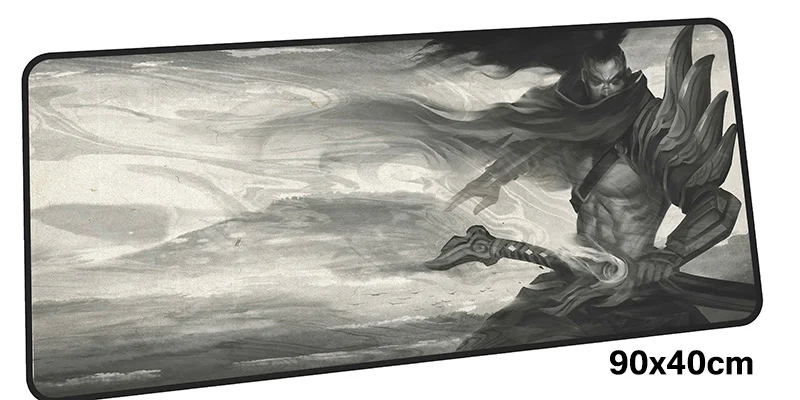 Size 900x400X2MM Yasuo коврик для мыши геймер 900x400 мм notbook коврик для мыши гель большой игровой коврик для мыши великолепный коврик для мыши стол для компьютера padmouse аксессуары - Цвет: Size 900x400X2MM